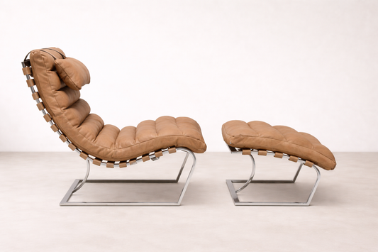 GORMLEY RECLIINER+OTTOMAN