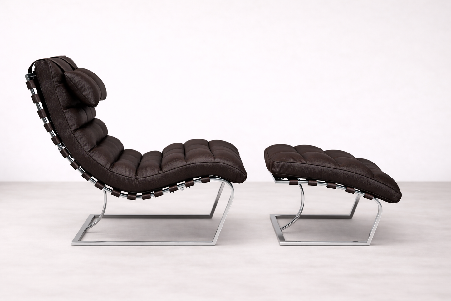 GORMLEY RECLIINER+OTTOMAN