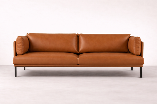 BRIOCHE THREE-SEATER