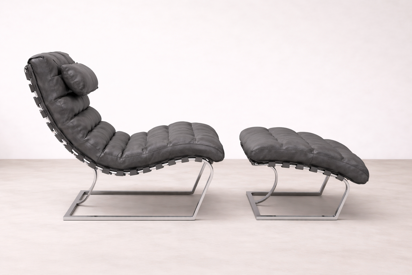 GORMLEY RECLIINER+OTTOMAN