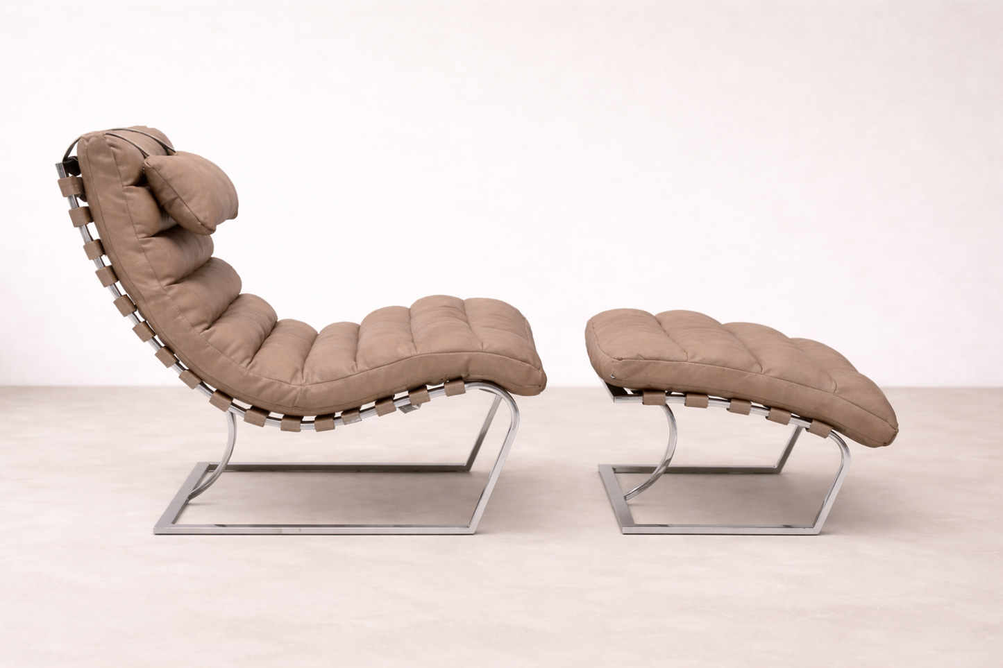 GORMLEY RECLIINER+OTTOMAN