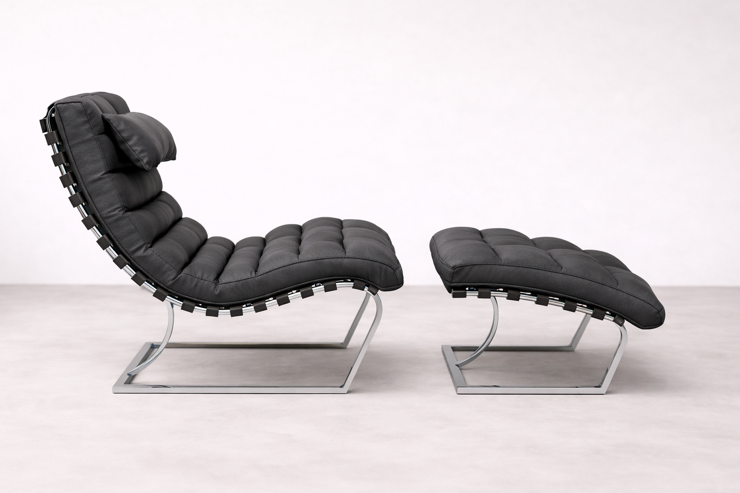 GORMLEY RECLIINER+OTTOMAN