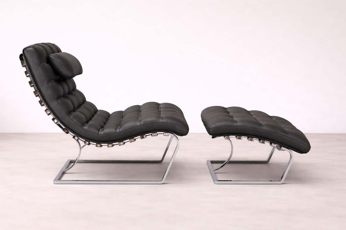 GORMLEY RECLIINER+OTTOMAN