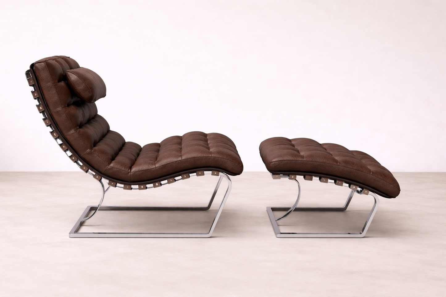 GORMLEY RECLIINER+OTTOMAN