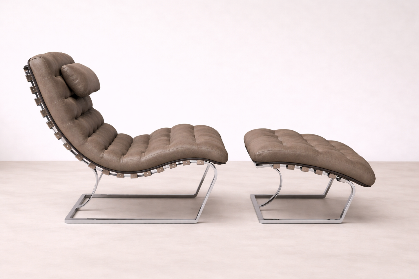 GORMLEY RECLIINER+OTTOMAN